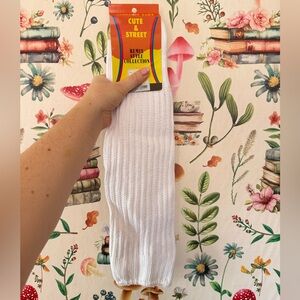 Authentic NWT 90s Shibuya Japanese slouchy streetwear loose g kogal gyaru socks